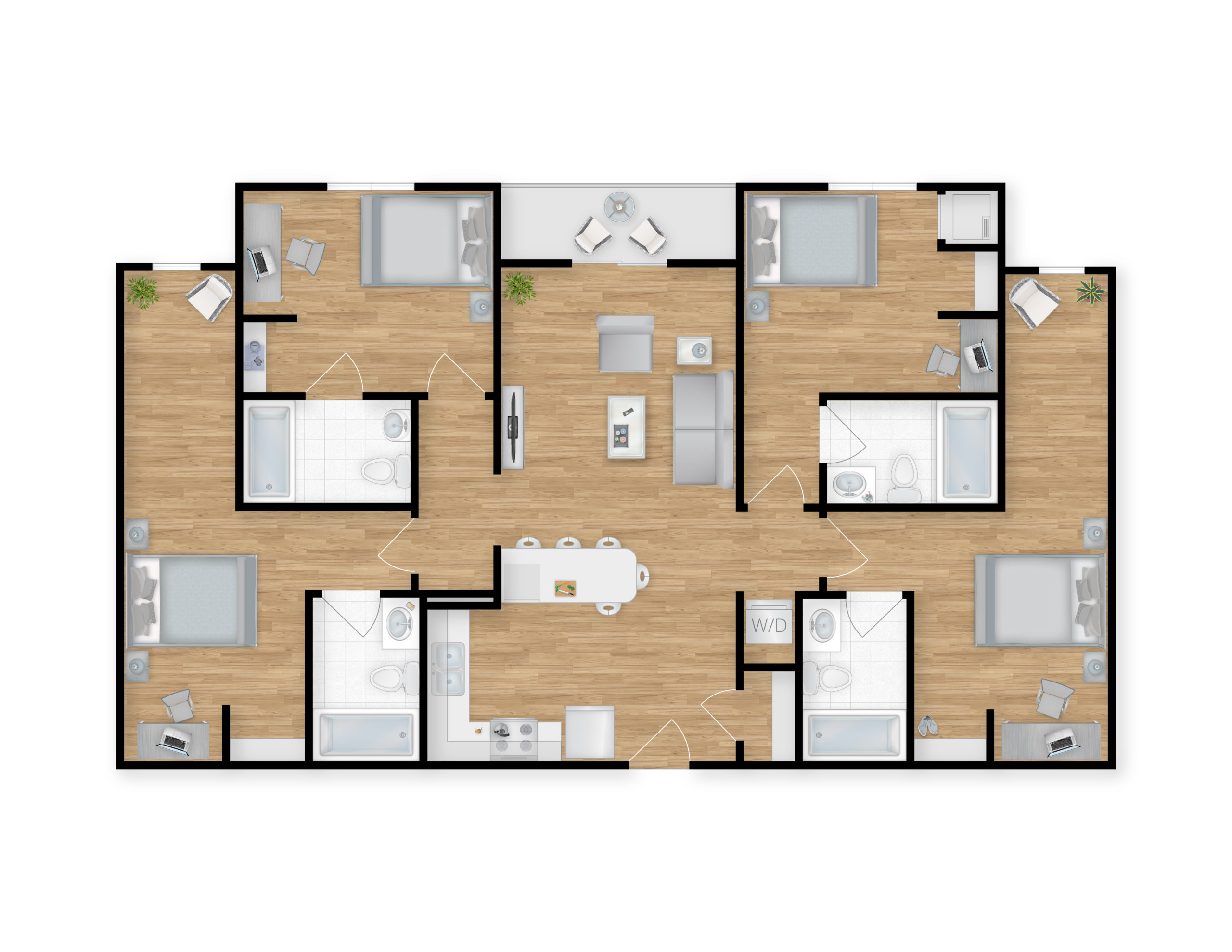 Roosevelt | 4bed 4bath